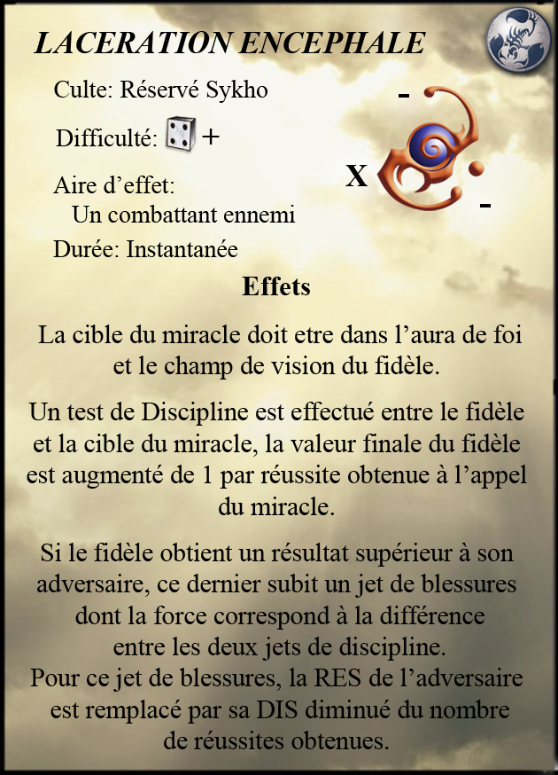 Lacération Encéphale